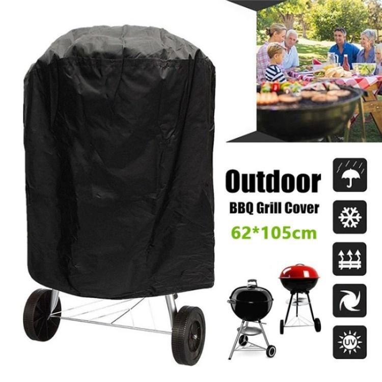 420D Wasserdichte Barbecue BBQ Grillabdeckung Schwerlast Outdoor Feuerstelle Ofenabdeckung//58x77cm