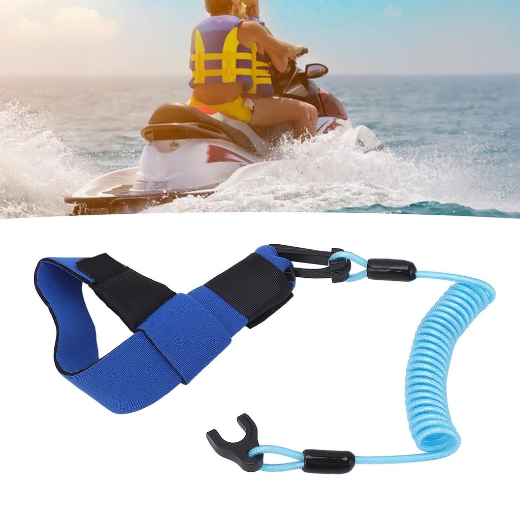 Boat Kill Lanyard TPU Boat Outboard Engine Emergency Stop Lanyard Cord for 2 Stroke