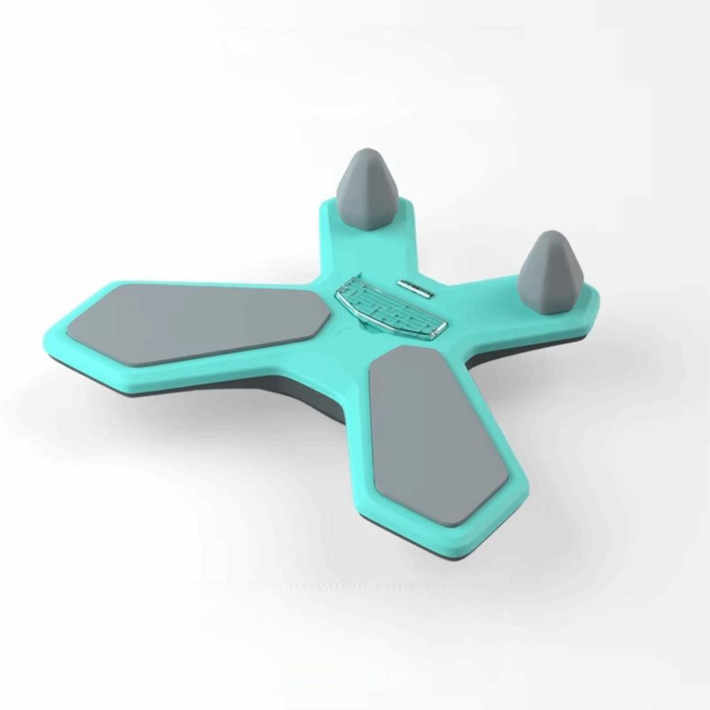 Балансировочная доска с вращением на 360° Материал EVA Многофункциональная доска с вращением на 360° Тренажер для тренировки баланса Комплексный тренажер