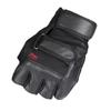 Men's Half Finger R Standard Leather Gloves Fitness Anti Slip Sports Warrior Cycling Tactics Outdoor Training Gloves PU Leather