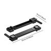 2Pcs Washing Machine Base Mover Tool Movable Bracket Universal Easily Move Multifunction Heavy Duty Furniture Mobile Rollers