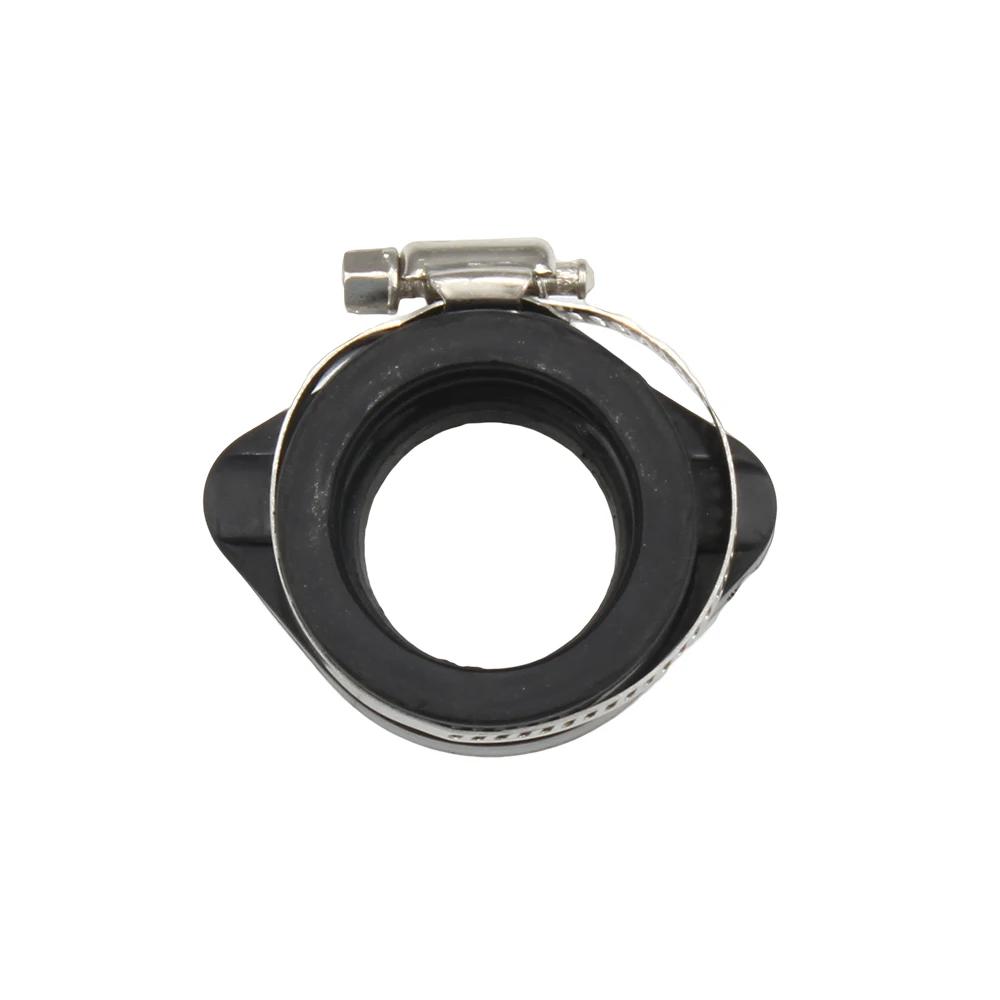 Motorcycle Carburetor Adapter Inlet Carb Intake Mainfold Boot Rubber Pipe For MIKUNI VM24 OKO KOSO KEIHIN PE28mm Pit Dirt Bike