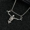 A Fashionable and Creative New Halloween Punk Style Skull Necklace Halloween Gift