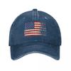 American Flag Vintage Baseball Cap Golf Hat Genuine Luxury Caps Visor Rave Womens  Unisexs
