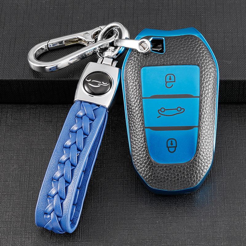 

Защитный чехол для ключа автомобиля Peugeot - Подходит для моделей: 308, 307, 301, 508L, 4008, 3008, 2008