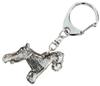 Miniature Schnauzer Made In England Art Dog Keychain Collection