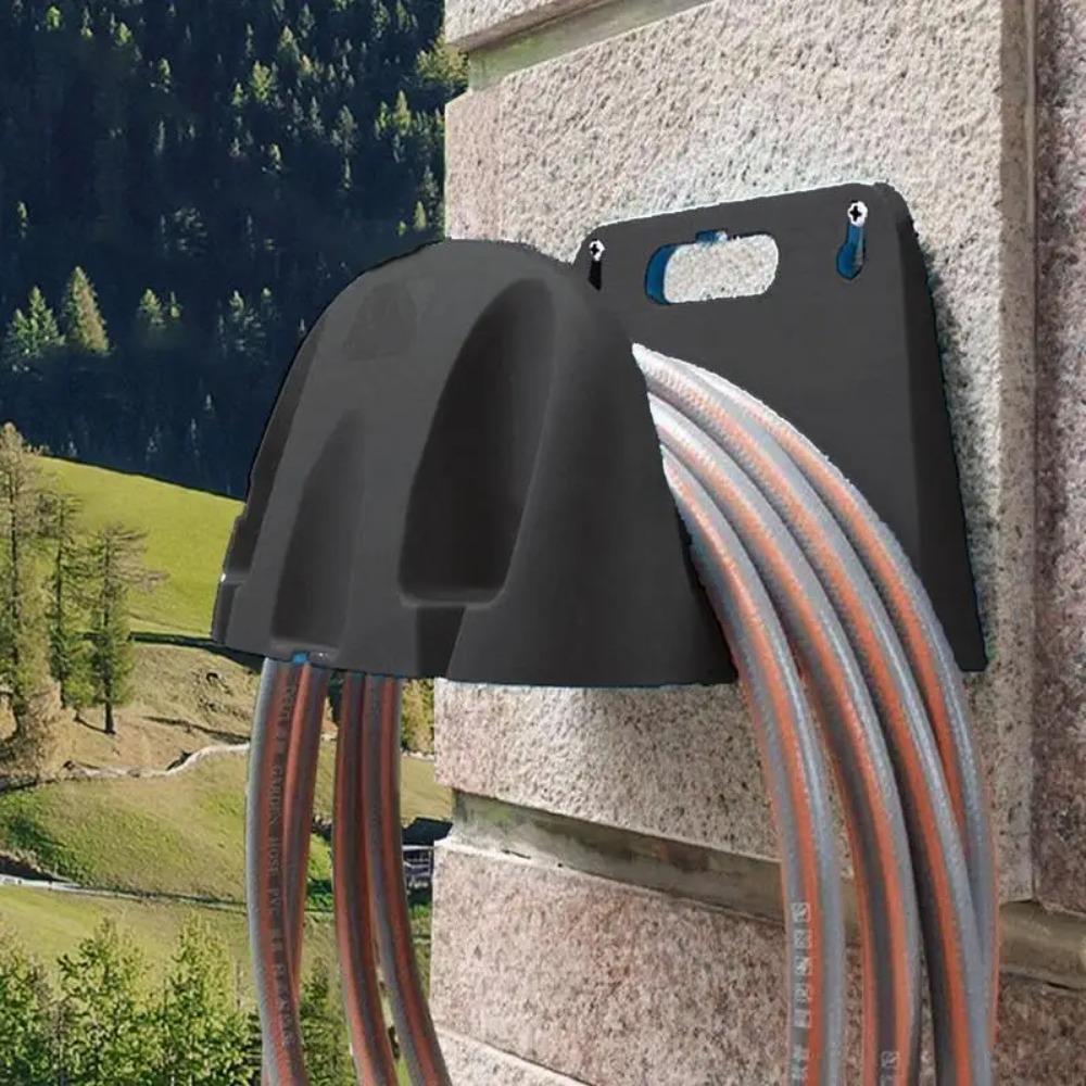 Garden Hose Holder Wall Mounted Durable Hose Hooks Metal Hoses Hanger Durable Hoses Hooks Metal Water for Outside Hoses