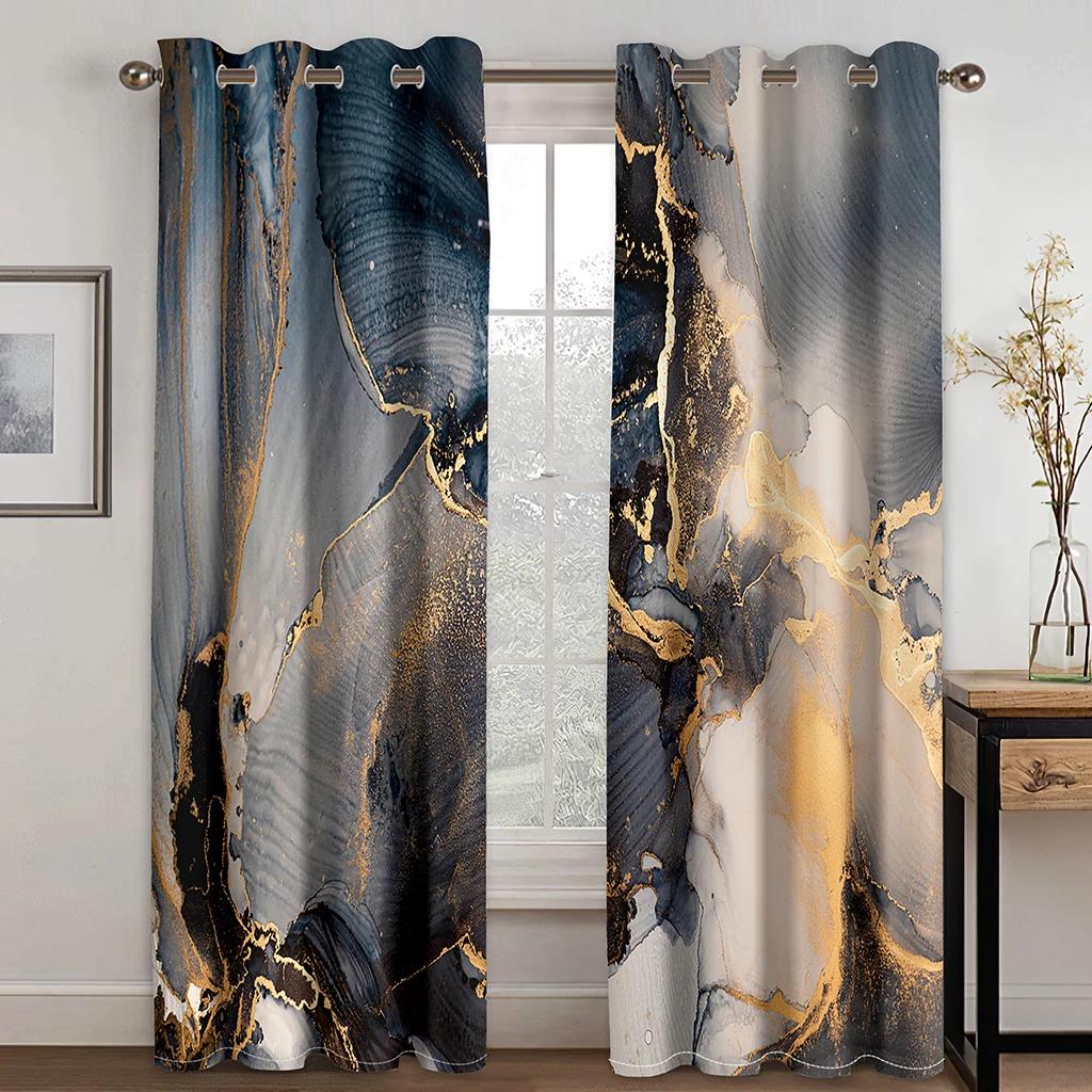Purple Marbling Curtains For Living Room Curtain Window Curtains For The Bedroom Accessories Decor Bedroom Decor Hook