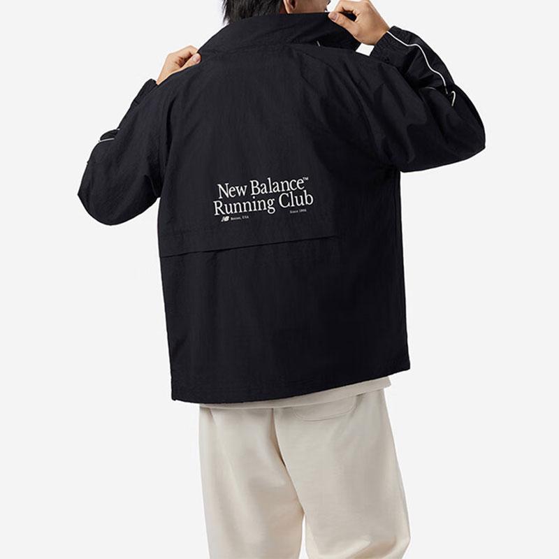 New Balance Retro Jackets & Coats Men's Black NAE11191-BK