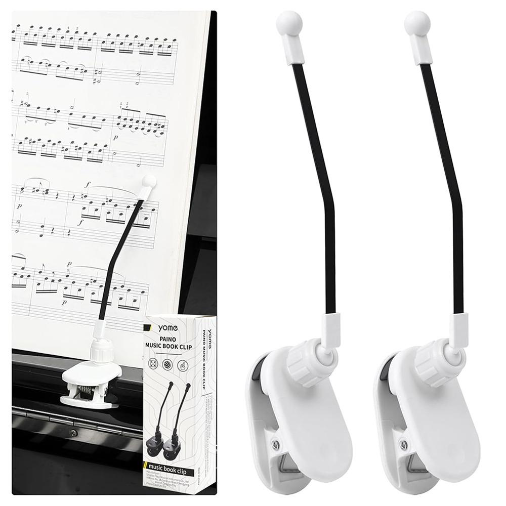 Adjustable Piano Page Holder Piano Accessories Music Binders Portable Music Stand