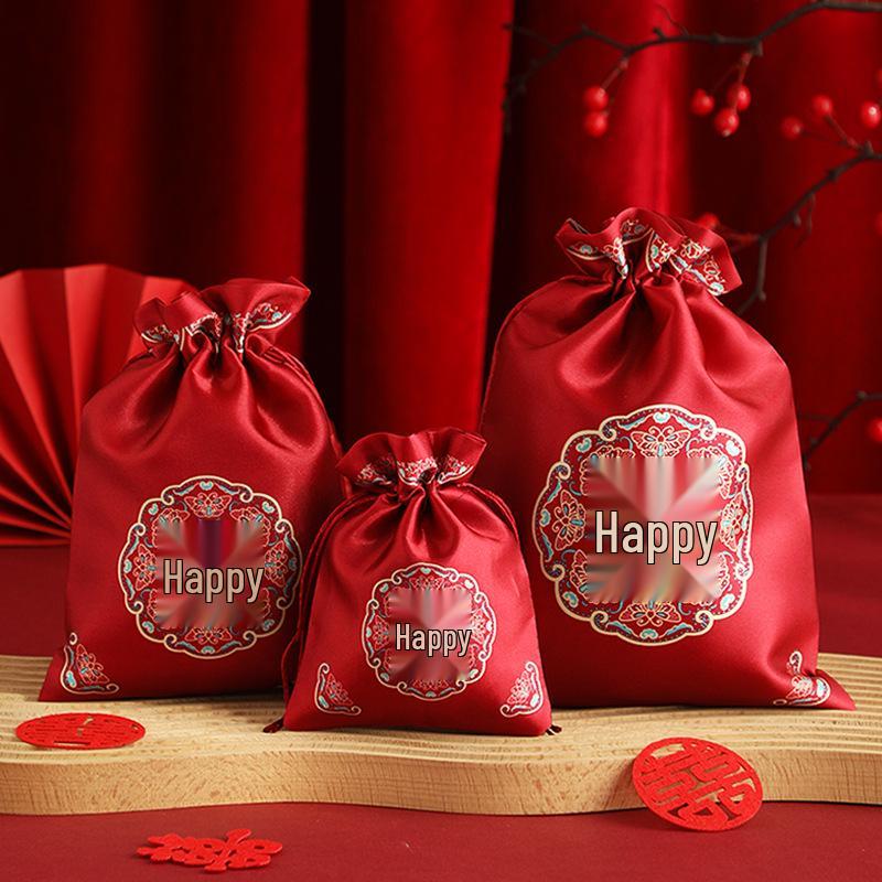 Chinese Style Creative Wedding Candy Cloth Bag