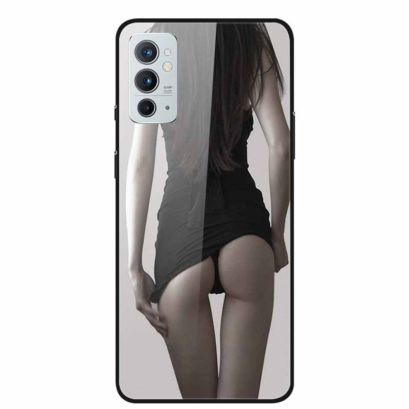 Tempered Glass Cover For Oneplus 9RT Case 1+ 9RT Hard Back Cover for Oneplus 9RT 5G Case Coque Bumper Funda OnePlus 9 1+9RT