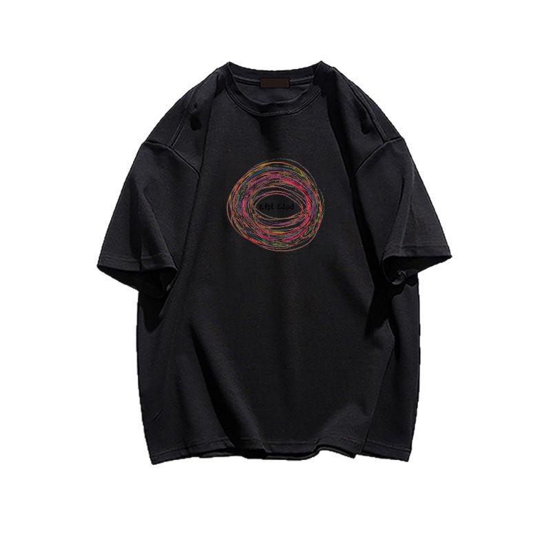Women's Summer 2025 Heavyweight Cotton Loose-Fit Short-Sleeve T-Shirt