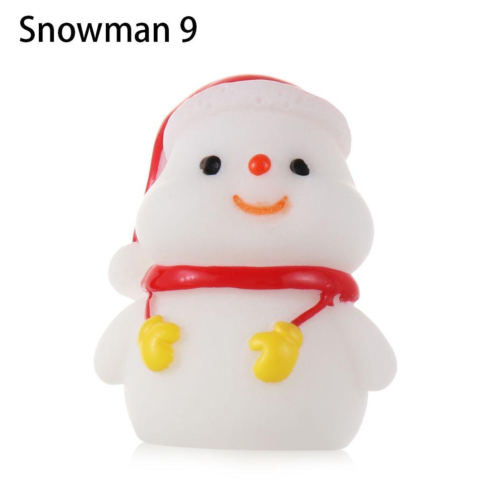 Landscape Bonsai Decor Home Decorations Xmas Tree Christmas Figurines Santa Claus Miniature Snowman