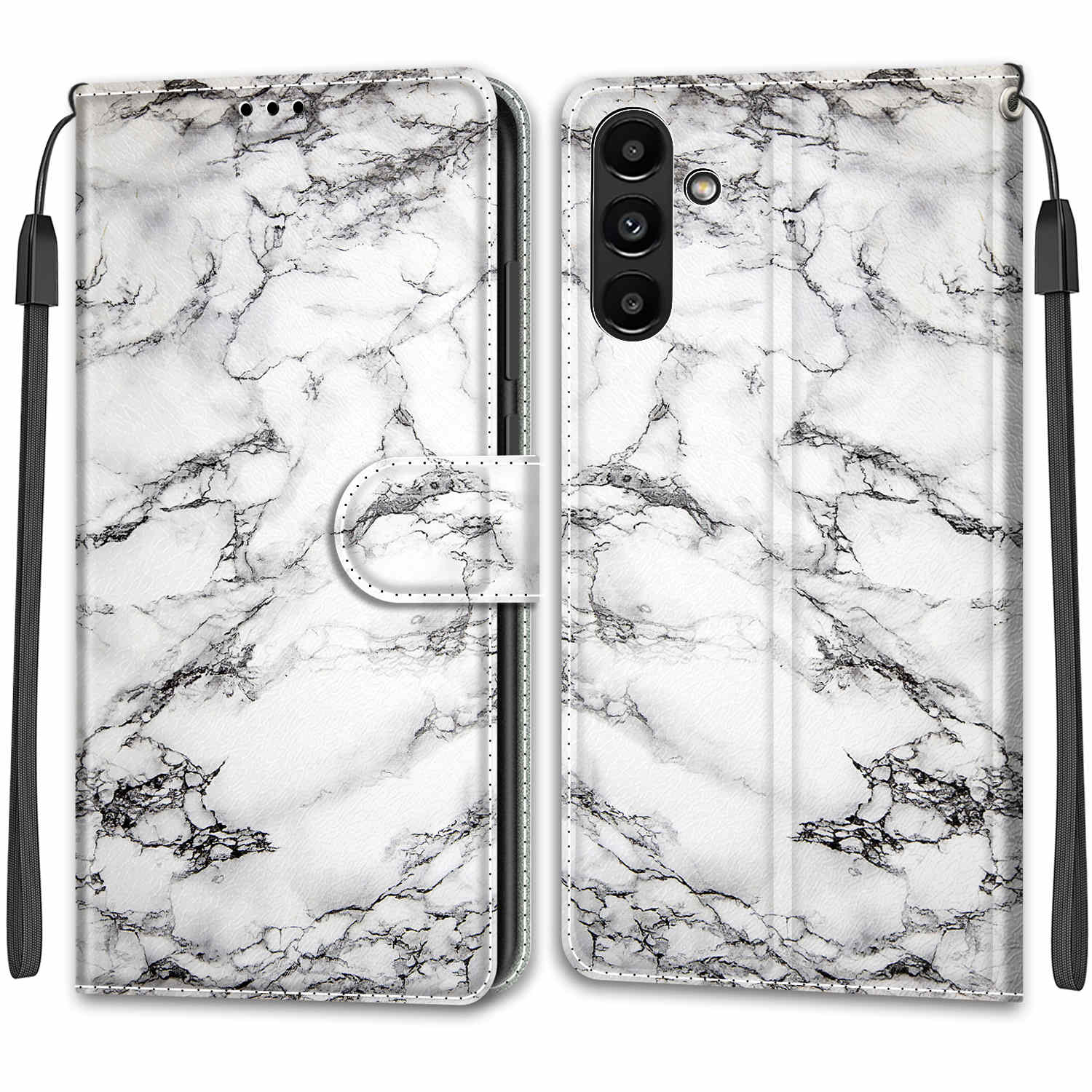 

Розкішний розписний шкіряний чохол Wallet Book Style Protective Cover для Samsung Galaxy A36 A26 A16 A55 A35 A25 A24 A15 A05 A54 A14 A04S Samsung A51 A71 A40 Samsung Galaxy A12