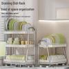 Stainless Steel 3-Tier Kitchen Dish Drying Rack