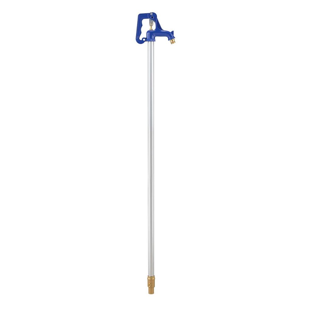 Robinet d'extérieur résistant au gel, Robinet d'extérieur antigel de 1595 mm avec profondeur d'enfouissement de 914,4 mm, Raccordement de tuyau G 3/4" et raccord pour tuyau d'arrosage, Sans plomb Antigel