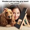 Dog Nail Scratch Board, Dog Nail Scratch Board With , Pull-Out Dog Nail File Board, Adjustable Height Dog Nail Scratching Board For All Breeds Dogs