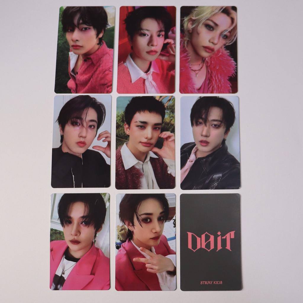 Straykids Doit Photocards Hyunjin Bang Chan Han Pop-Up Special Benefit Idol Collector-Worthy Cards For Fans Collector And Present