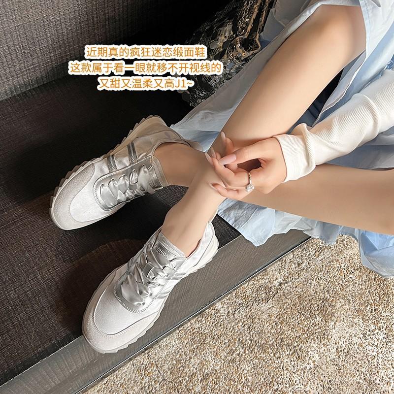 Spot~ Summer ballet training shoes 2025 Summer new products Lace-up breathable running shoes Casual sports single shoes Women