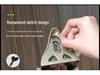 Remote-Control LED Solar Shark Fin Antenna for Car Decoration