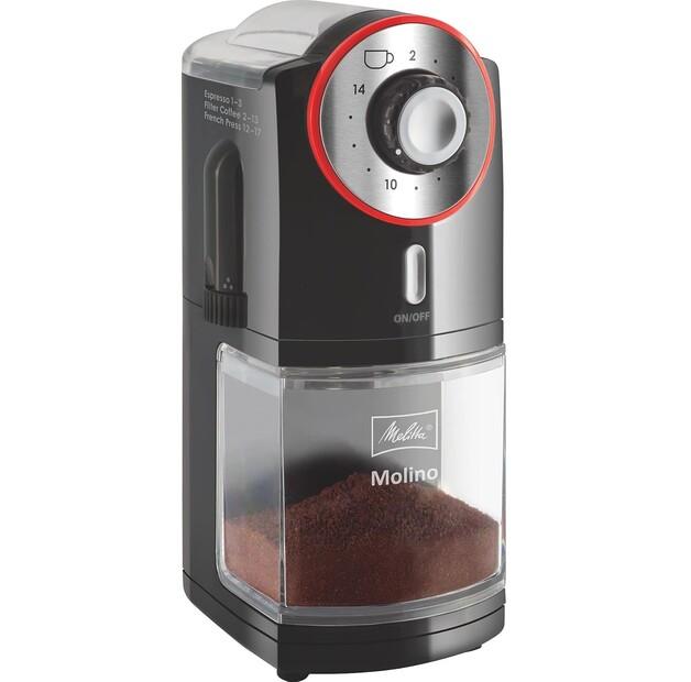 Coffee Grinder Melitta Molino Black/red (1019-01)