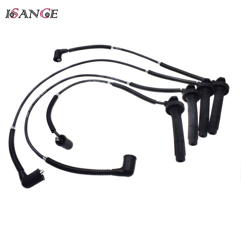 Ignition Spark Plug Wire Cables Kit SOA430Q124 For Subaru Legacy Outback 2005-2009 & Impreza 2005-2011 & Forester 2005-2010