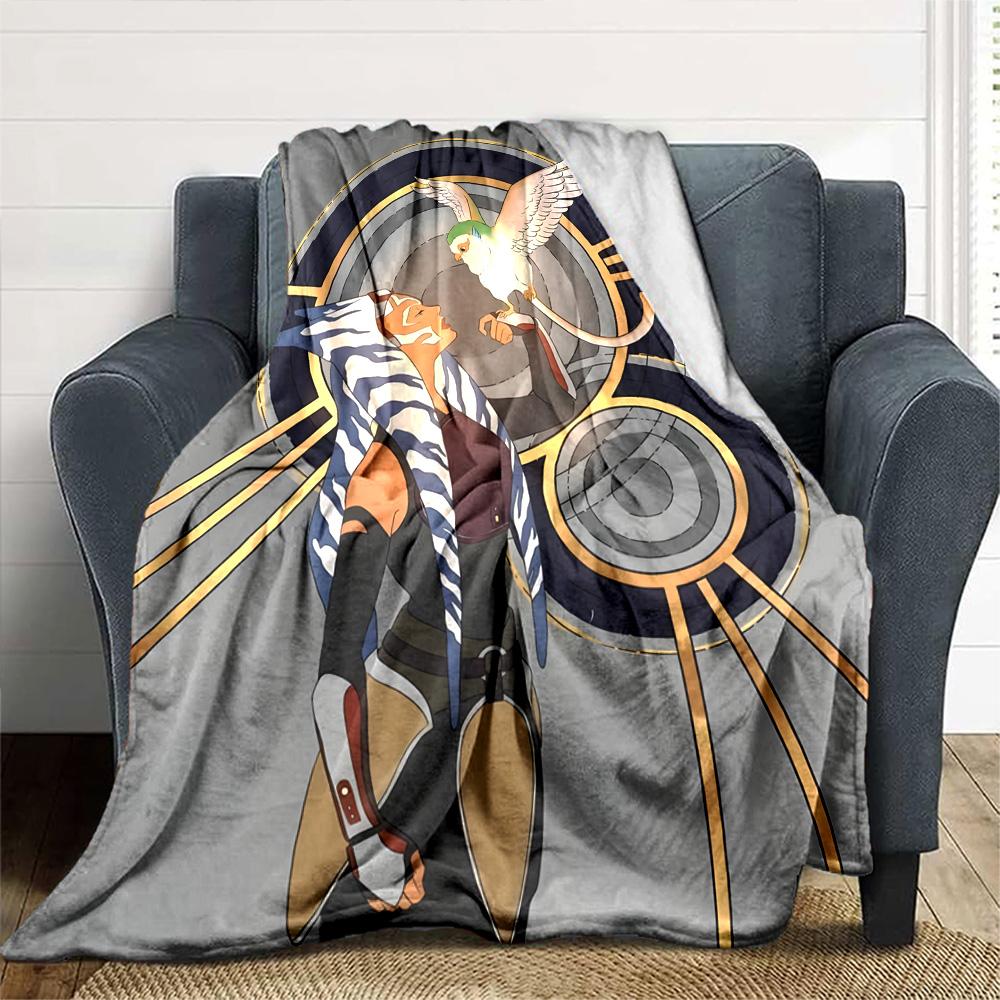 Star Wars Blanket Durable Comfort Great for Sofa Couch Bedding Four Seasons Universal Modern Style Ideal Gift For Birthday Valentine'S Day
