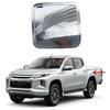 For Mitsubishi Triton L200      New Car Chrome Accessories Plated Fuel Tank Covers Trim Paste Style