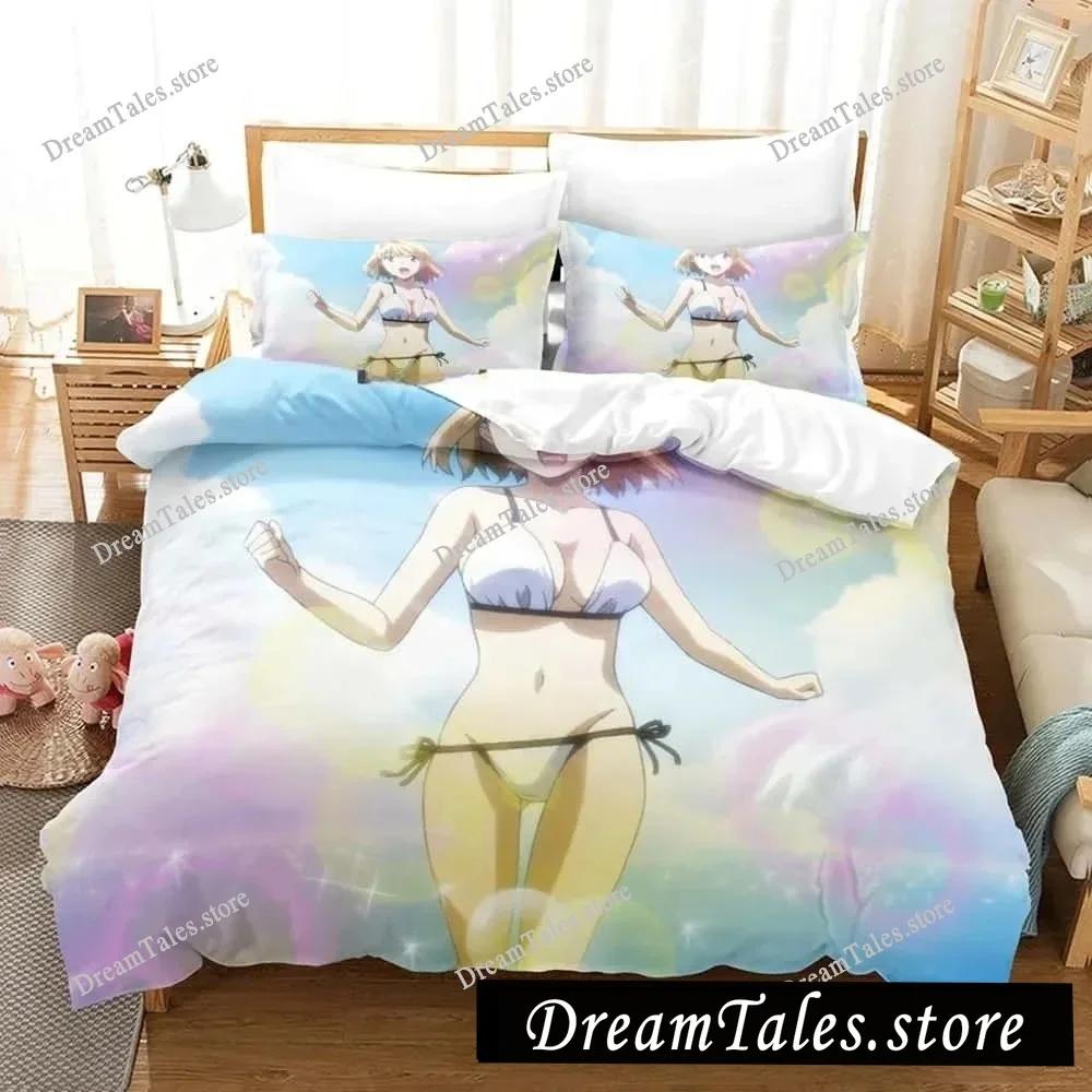 3D Anime Bed Sheet Set Carnival Phantasm Bedding Set Single Twin Full Queen King Size Bed Set Adult Kid Bedroom Duvet Cover Sets