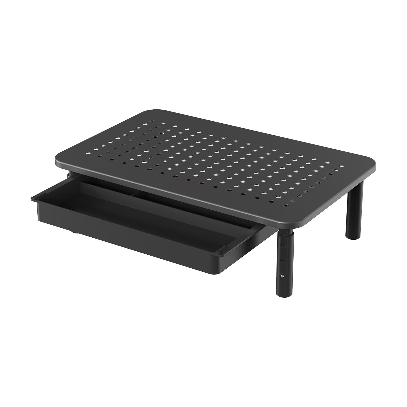 

homii Monitor Monitor Height Computer Desktop Stand with Laptop Cooling Computer Monitor Desktop Stationery No Tools Made of Load Capacity 20KG Stand, чёрный