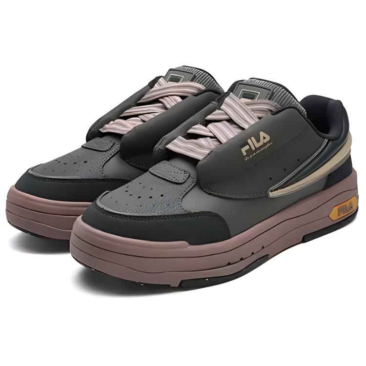 FILA Mix Sports Comfortable Casual Shock Absorbing Lightweight Low Top Sneakers Men Sneakers Gray Green F12M344201FCG