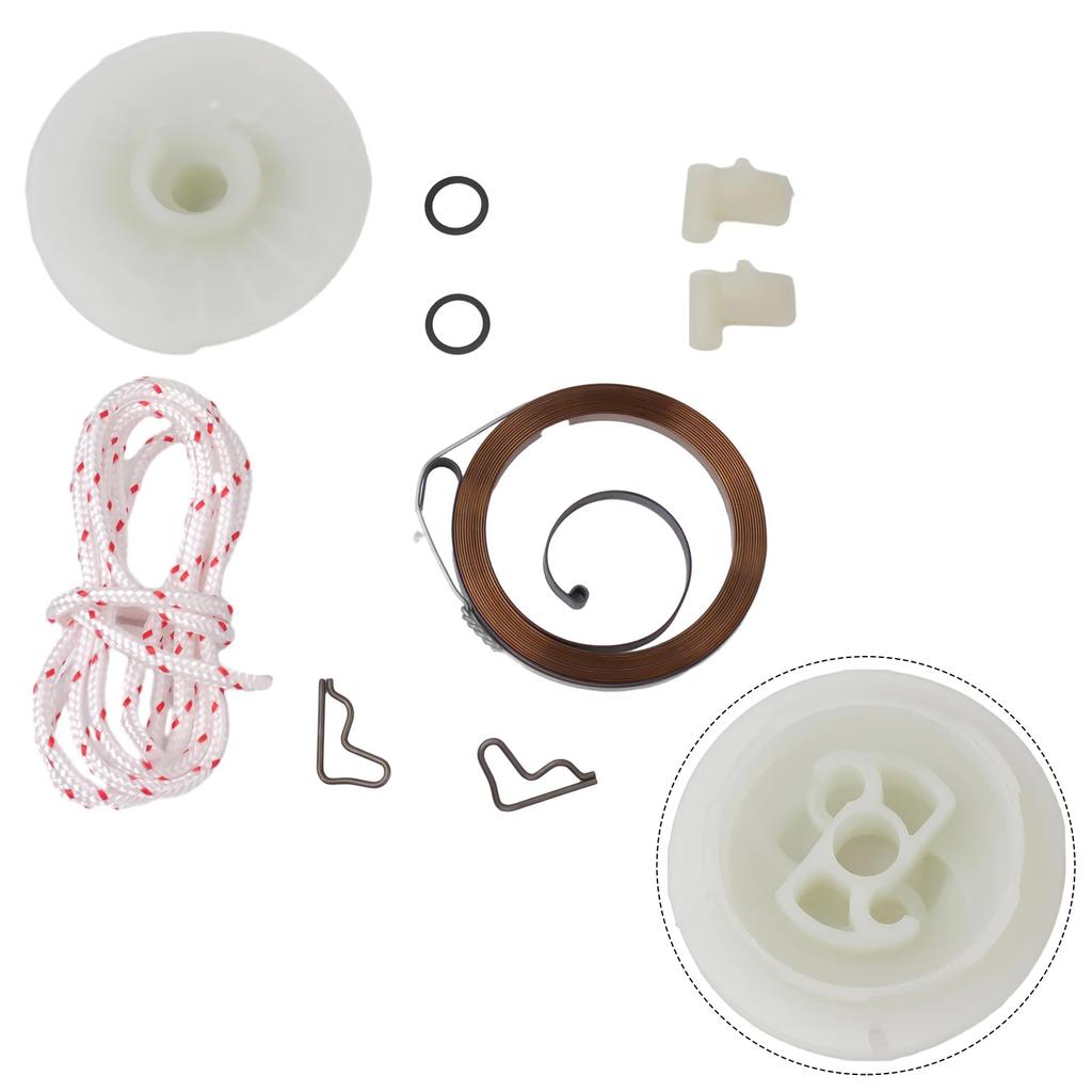 Recoil Starter Pulley Spring Rope Pawl Kit For Stihl FC55 FS55 FS45 FS46 FS38 2-Stroke Garden Trimmer Replacement Accessories