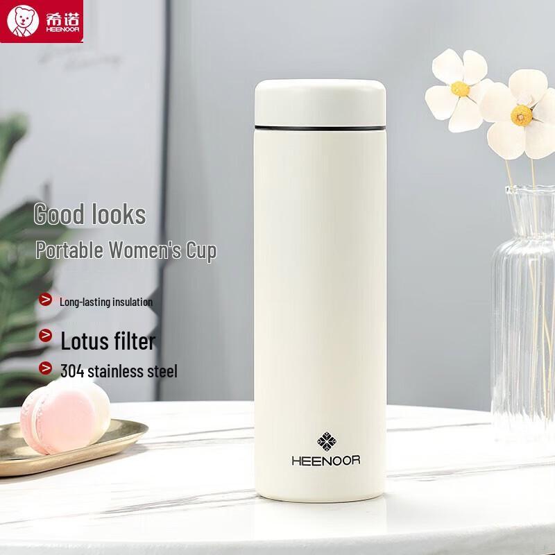 Heenoor 310ml 304 Stainless Steel Insulated Travel Mug