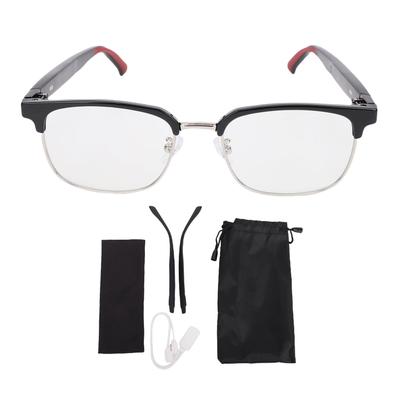 Smart Translation Glasses Bluetooth 5.4 Support Over 100 Languages Built In Mic and Speaker Anti Blue Light Smart