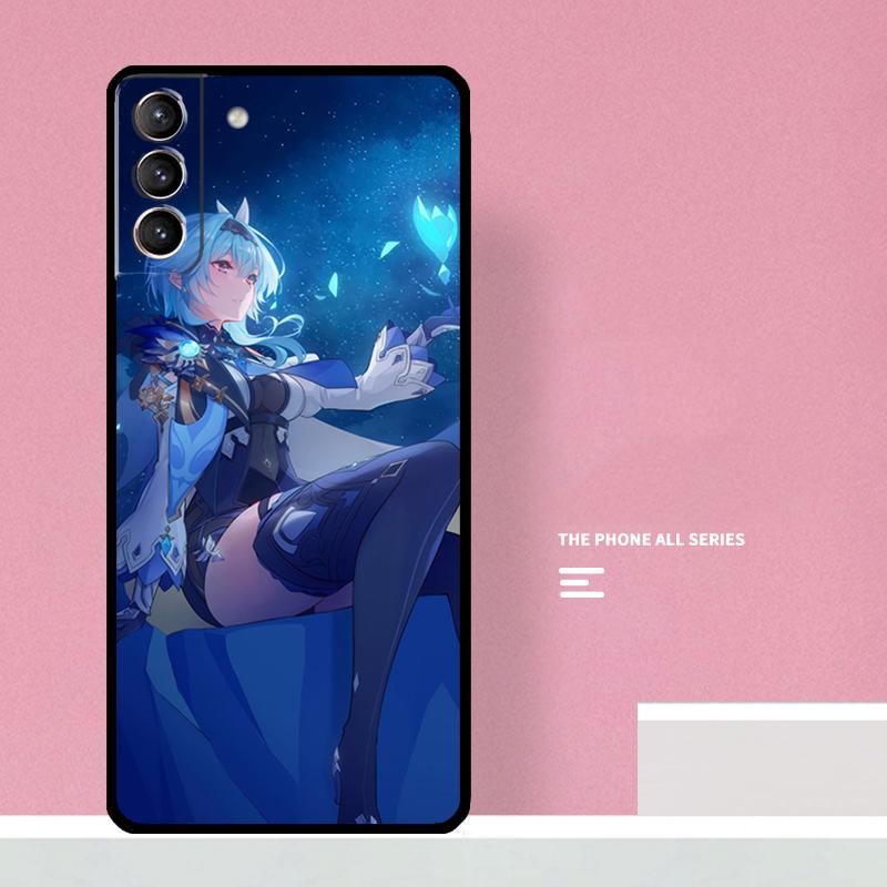 Genshin Impact Eula Phone Case For Samsung Galaxy S25 S26 Ultra S20 S21 S22 S23 S24 S10 Plus S25 FE Cover Coque