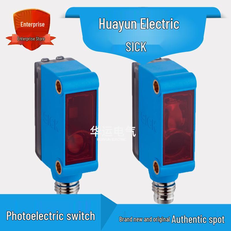 Genuine GSE6/GSE10 SICK Photoelectric Sensor GSE6-P1112 (Retroreflective PNP with bracket)
