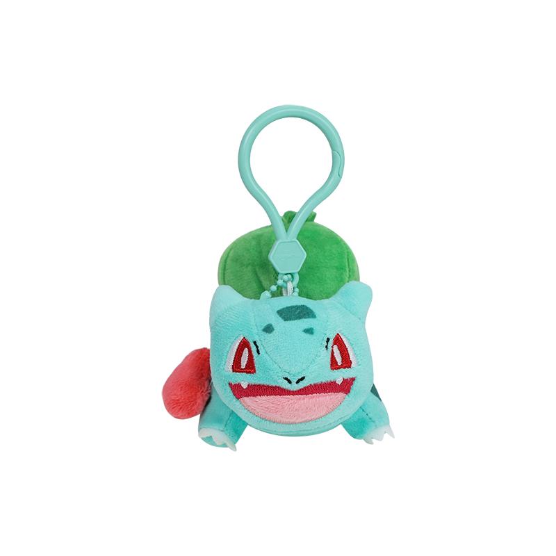 Original Pokemon Plush Keychain Cartoon Toys Pikachu Mew Jigglypuff Squirtle Eevee Snorlax Bulbasaur Doll Kids Kawaii Toy