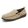 Streng ausgewählte Herren-Einzelschuhe mit weicher Sohle Doudou-Schuhe, neue Carlo Chi Canvas-Schuhe, zum Hineinschlüpfen, koreanische Version von Freizeitschuhen
