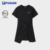 FILA Women's Irregular Design Knit T-Shirt Dress