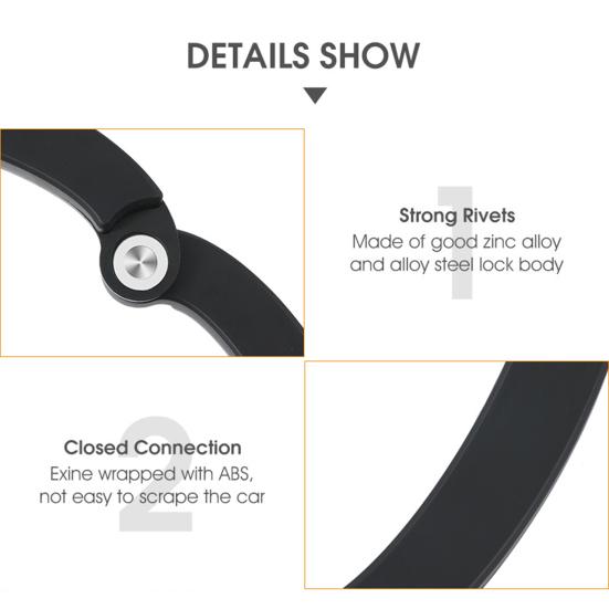 Bike Lock Foldable Password Rust-Proof Anti Theft MTB Road Bicycle Electric Lock for