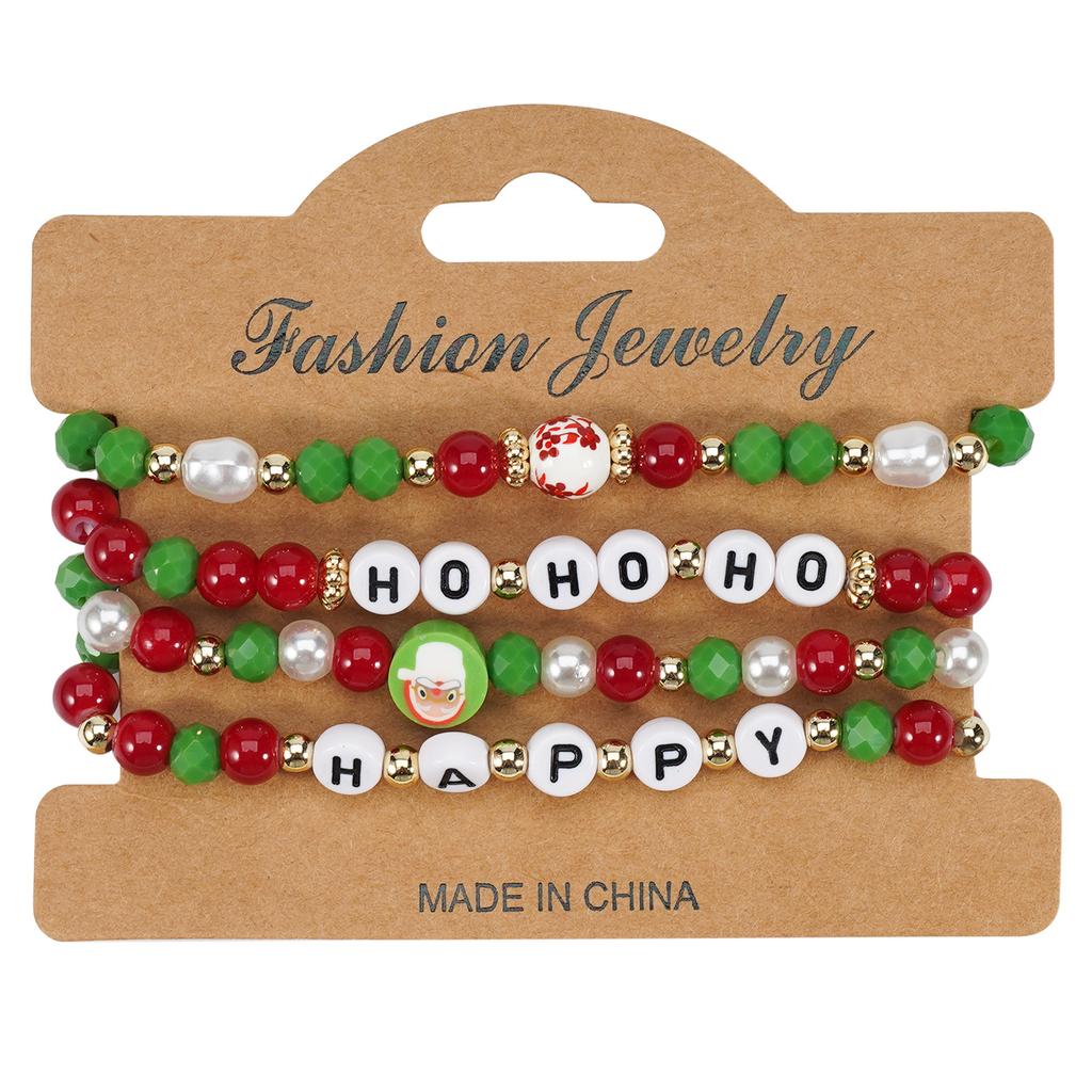 JYL TS Bracelet Bohemian Cute  Strawberry Beads Sparks Sweetness