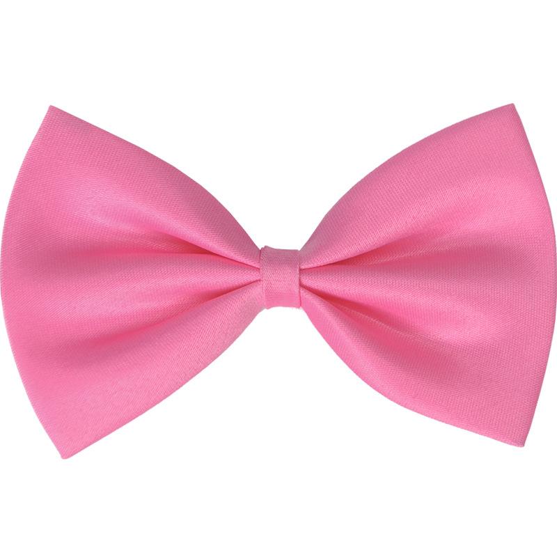 British Korean Style Red Black Men's Bow Single Layer Bow Tie