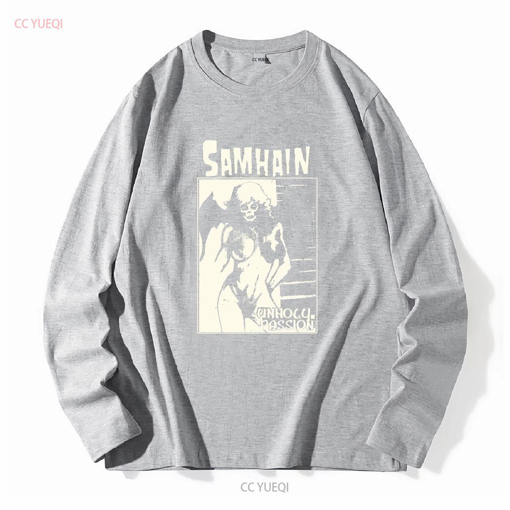 Late 90s Early 00s Samhain Unholy Passion Vintage T Shirt Rare Band Tee Goth Punk Misfits Danzig Long or Short Sleeves Vintage