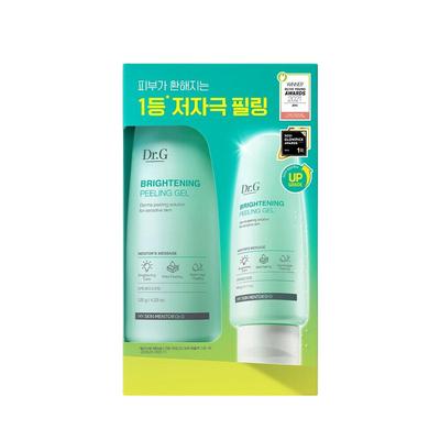 DR. G Aufhellendes Peeling-Gel 120g Spezialset (Peeling-Gel 60 g + Barrier D Tageslotion 2 ml)