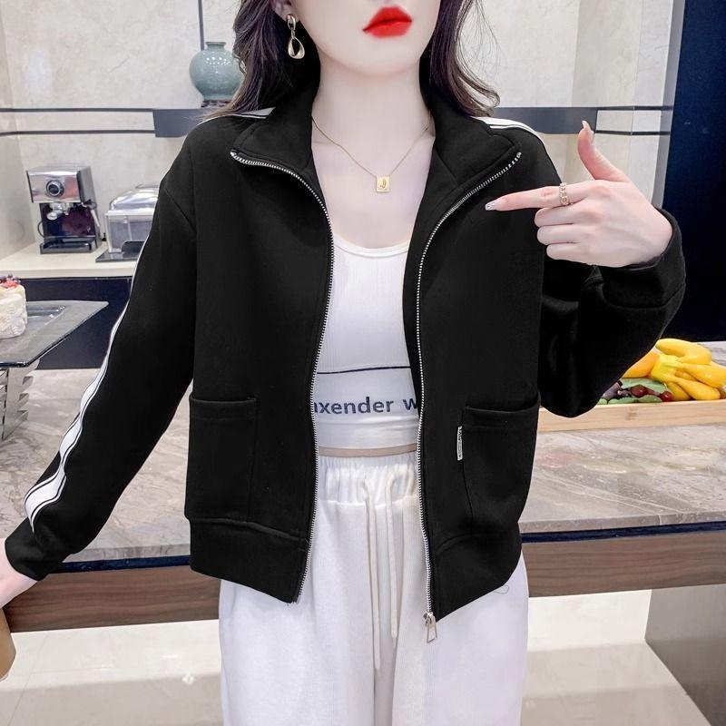 Short Jacket for Women In Spring and Autumn New Style Loose Casual Baseball Jacket