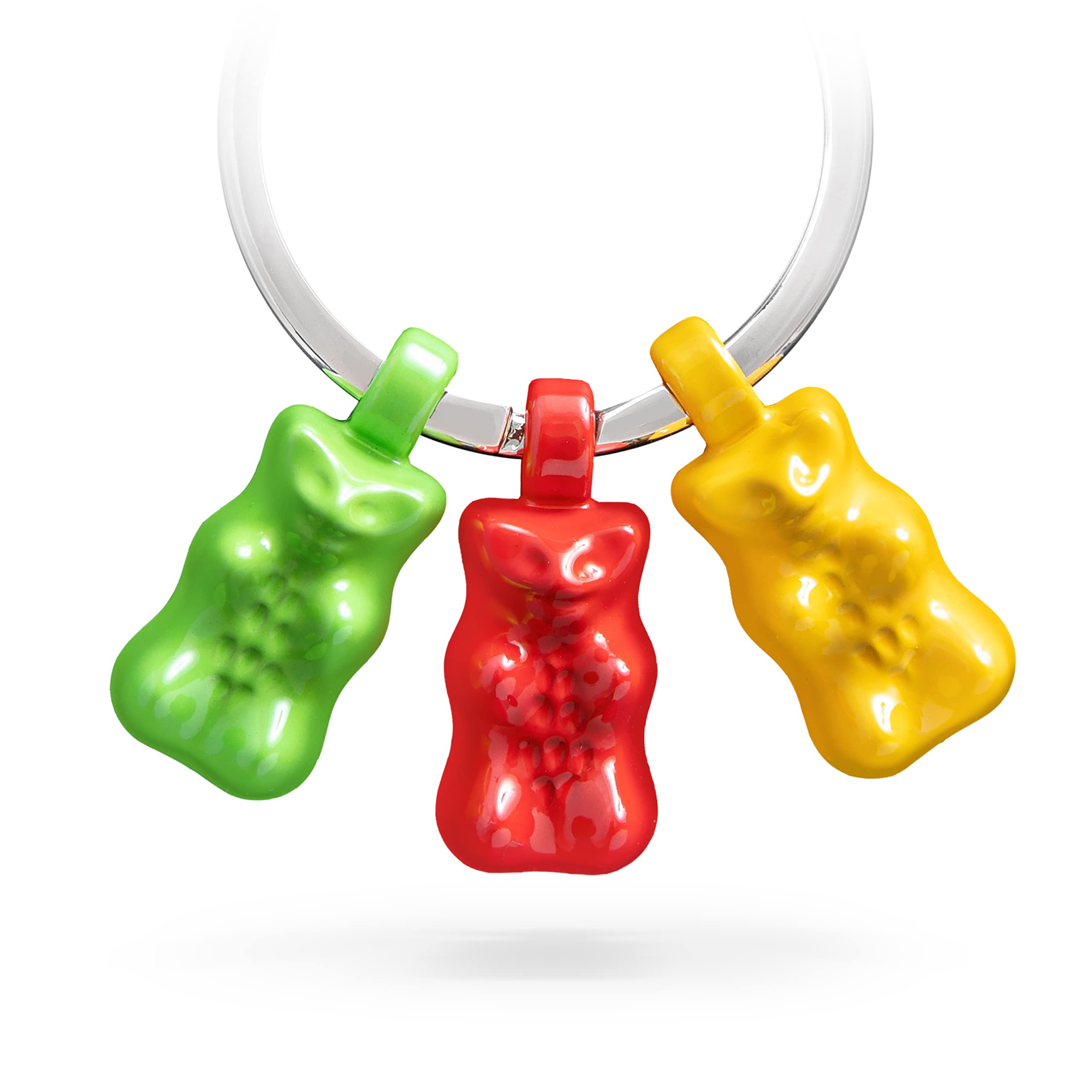 Брелок-брелок-подвеска на сумку HARIBO Gold Bear (Haribo Золотой Мишка Трио)