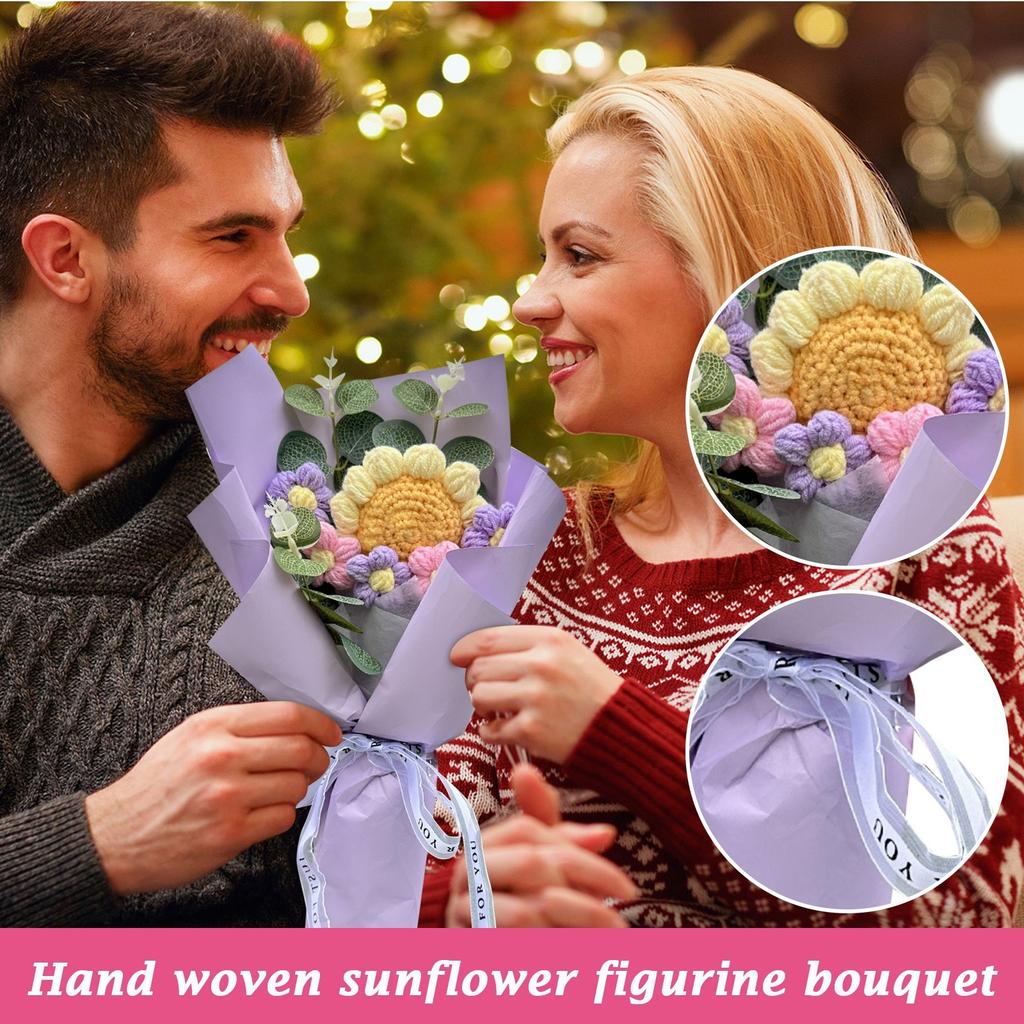 Plyšová kytice panenka, Ručně vyráběná kreslená plyšová kytice, Umělé květiny a plyšové hračky Kytice k narozeninám, svatbě, promoci, Valentýnu, Vánocům