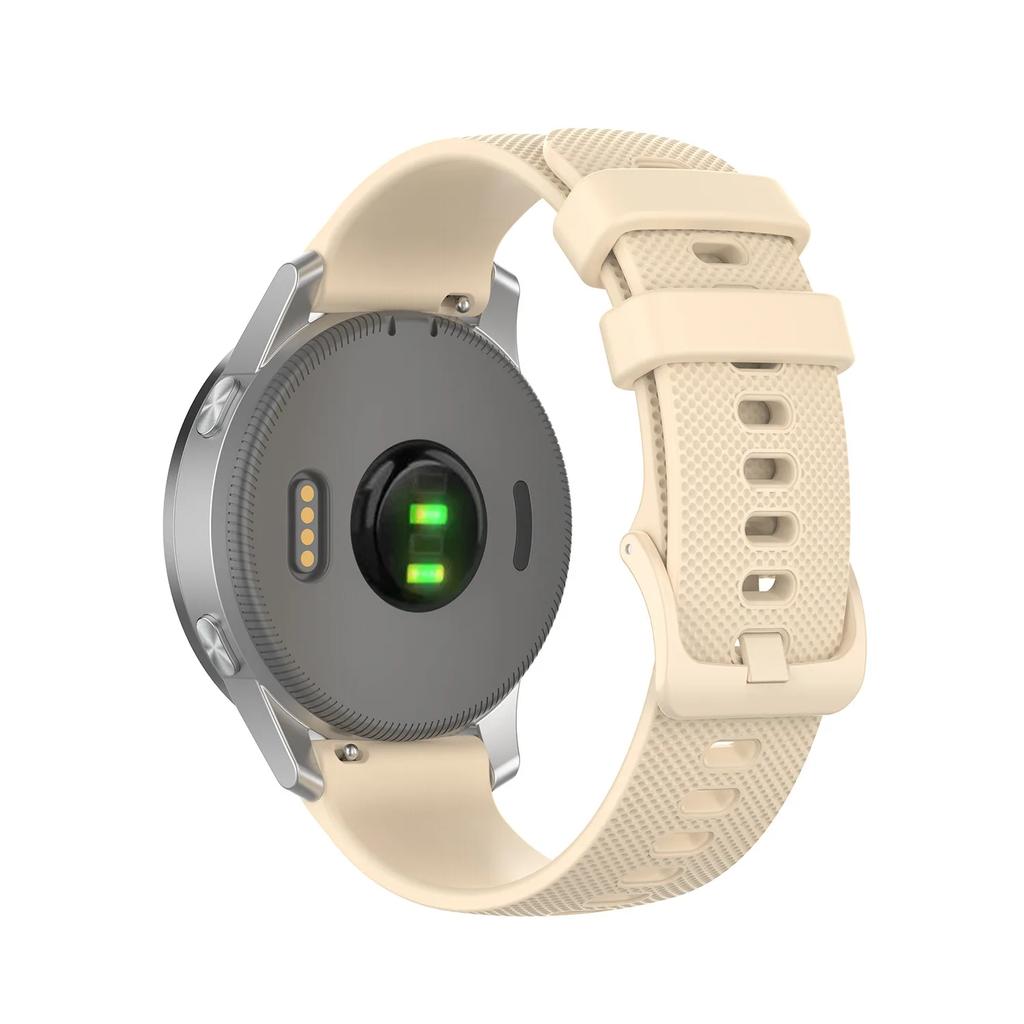 20mm 22mm Official Silicone Strap For Garmin Forerunner 165 55 265 965 570 970 Bracelet Wristband Garmin Active 5-6/Venu 4/3/2