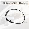 ACROPIX 72671-SDA-A02 Rear Left Inside Door Handle Cable Fit for Honda Accord - Pack of 1 Black